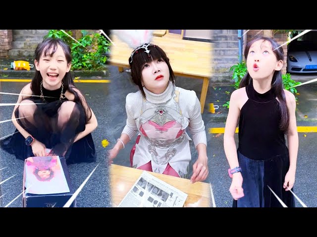 【斗罗大陆】LABUBU从楼上掉下来了！唐舞桐不着不急接到娃娃#斗罗大陆 #唐三#小舞 #唐舞桐