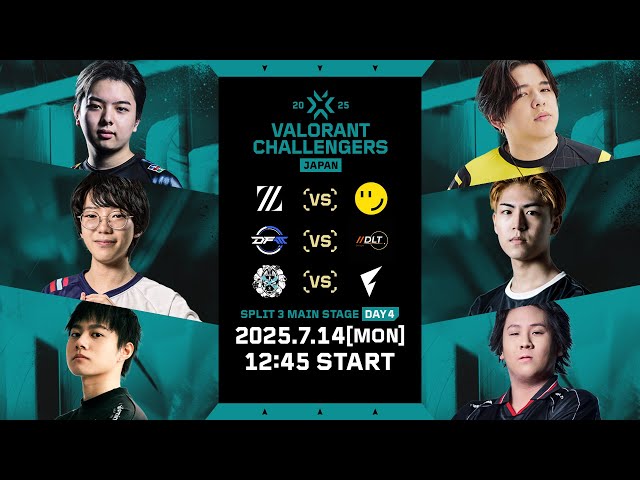 VALORANT Challengers Japan 2025 Split 3 Main Stage Day 4