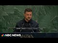 Zelenskyy delivers address at United Nations General Assembly