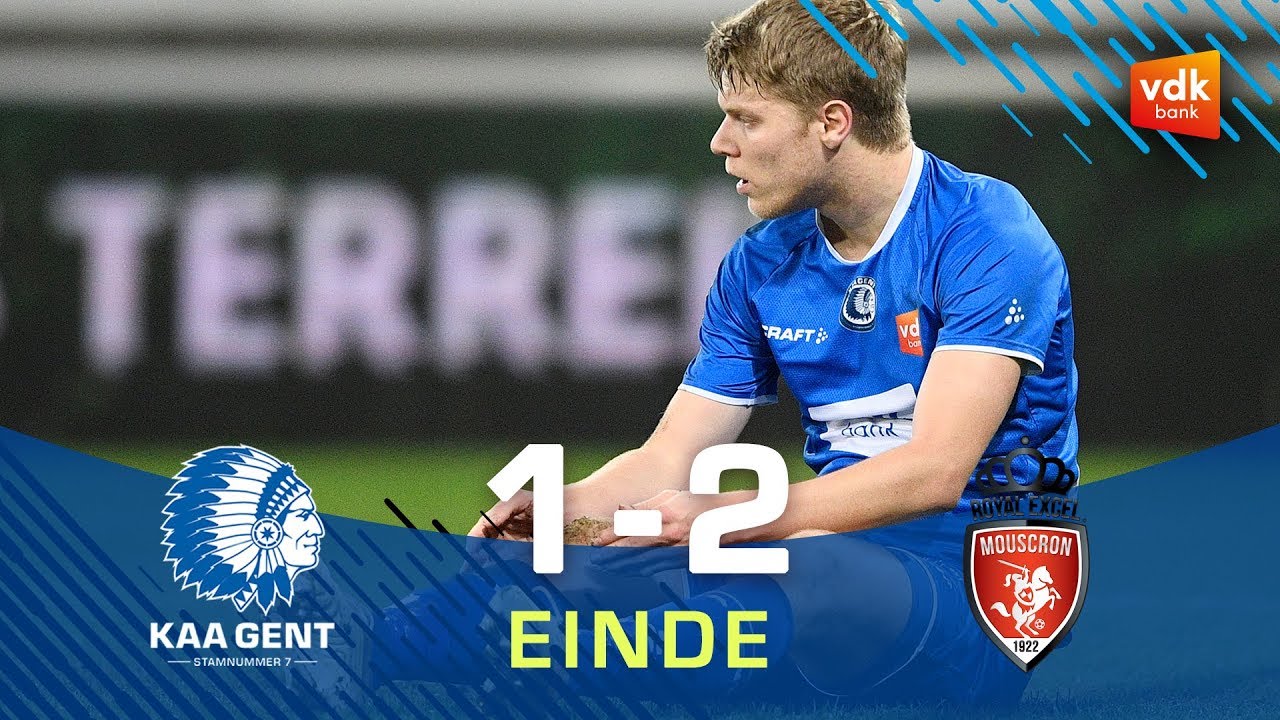 KAA GENT - Moeskroen: 1-2