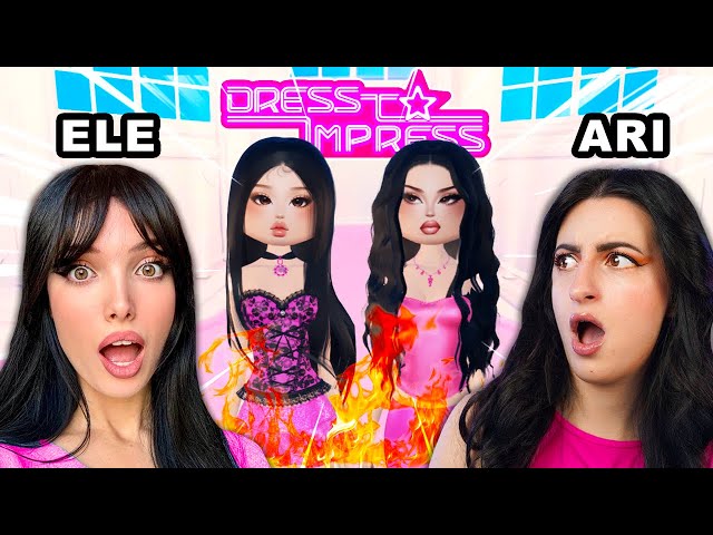 GIOCO con @arienne.makeup  a DRESS TO IMPRESS su ROBLOX per la PRIMA VOLTA!