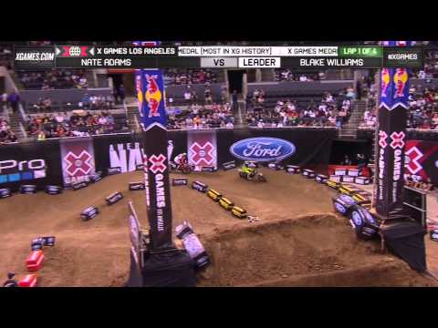 Adams wins Moto X SandS gold 
