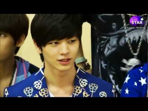BTOB - Sungjae's aegyo and Minhyuk's reaction♥