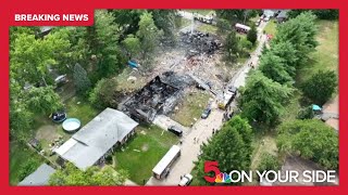 House explosion in north St. Louis County: Houses damaged, several injured