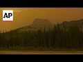 Fast-moving wildfire in the Canadian Rockies ravages the picturesque resort town of Jasper