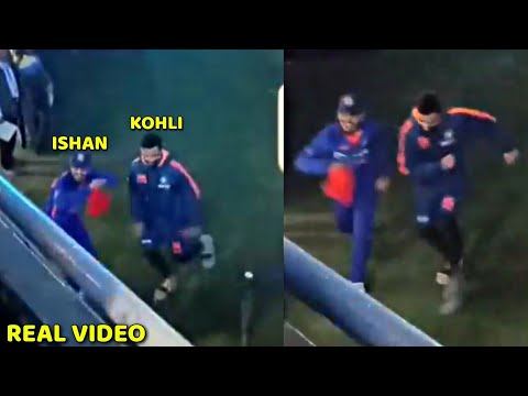 Viral video: Virat Kohli, Ishan Kishan entertain Eden crowd with stunning dance moves