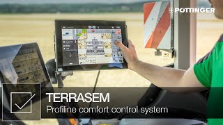 The Profiline comfort control system on the TERRASEM