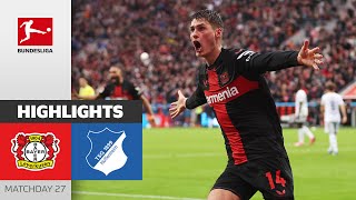 Another CRAZY Leverkusen Comeback! | Leverkusen — Hoffenheim 2-1 | Highlights | MD 27 – BL 23/24