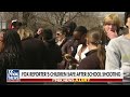 Fox reporter reunited with son live on air in emotional moment after school shooting  - 00:40 min - News - Video