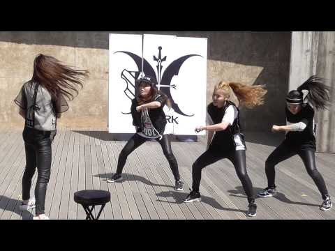 150510 THE ARK _ EXO cover dance - 중독(Overdose)+으르렁(Growl)/ 漢江バスキング