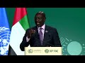 Green powerhouse Africa is crucial for the world, says Ruto  - 02:11 min - News - Video
