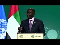 Green powerhouse Africa is crucial for the world, says Ruto