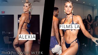 Alexia Inguanzo in Slow Motion Pink Melon Fashion Show | Model Video Video HD