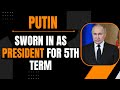 Russias Putin sworn in as president for fifth term | News9 #russia #putin
