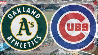 OAKLAND A's vs CHICAGO CUBS MLB BASEBALL GAME 152 LIVE GAME CAST & AUDIO