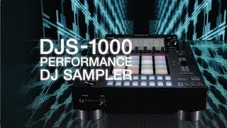 Pioneer DJ DJS-1000 Performance DJ Sampler in action - learn more