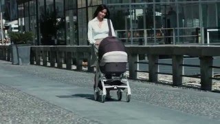 Inglesina шасси trilogy city 12r black/white (ae38h0000s)