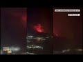 Icelandic Volcano Erupts Again: Aerial Footage Captures Spectacular Event | News9  - 01:10 min - News - Video