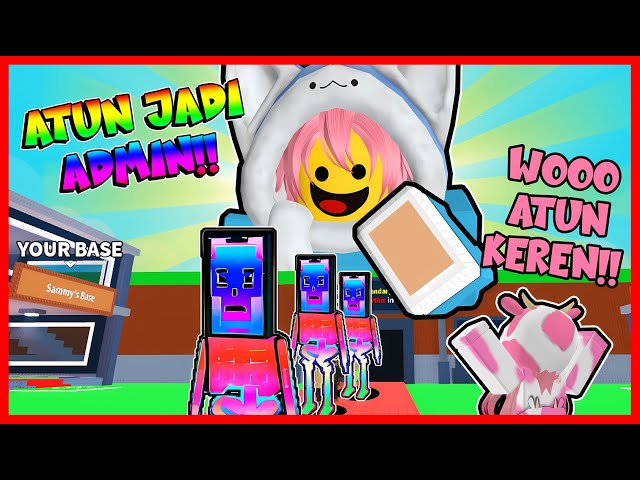 ATUN MENJADI ADMIN DI STEAL A BRAINROT DAN PRANK MOMON !! Feat @sapipurba Roblox