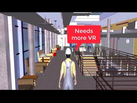 Launch Navisworks files in VR with one click in IrisVR Prospect 2.3.