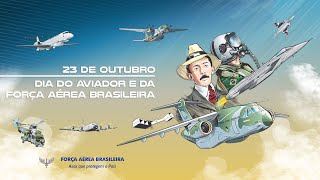 Assista ao vídeo em homenagem ao Dia do Aviador e da Força Aérea Brasileira a todos os civis e militares, pelo reconhecimento aos serviços prestados à FAB e ao País.