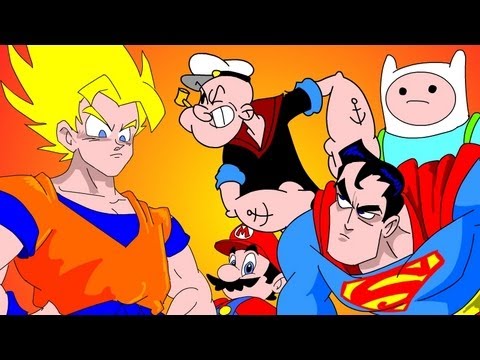 GOKU Vs EVERYBODY UCF 7.2 - SUPERMAN, FINN & JAKE, MARIO 