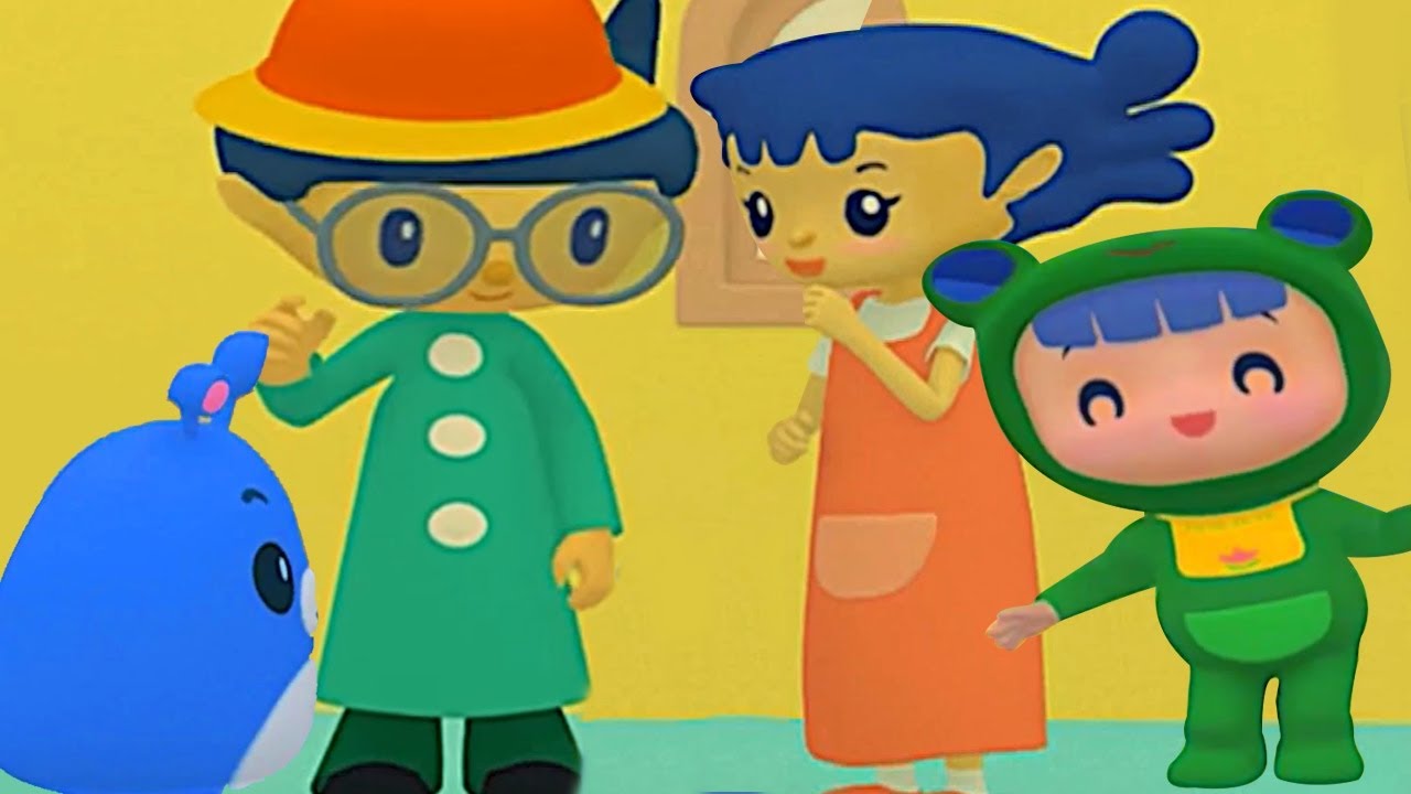 Rubi And Yoyo Animated Series | Riding The Train | Rubi And Yoyo Funny  Cartoon Series by Mango Kids Telugu