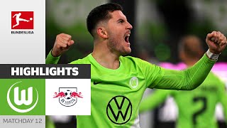 VfL Wolfsburg — RB Leipzig 2-1 | Highlights | Matchday 12 – Bundesliga 2023/24