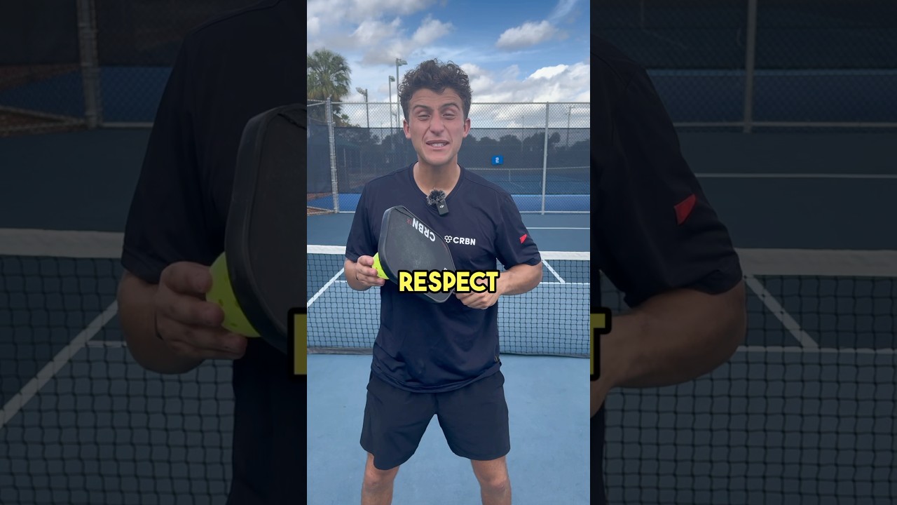 Respect The X! 🏆🥇 #pickleball #pickleballtips #shorts