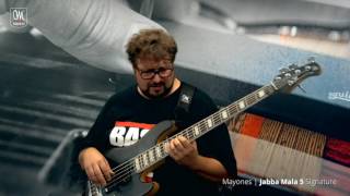 Federico Malaman presents his Mayones Jabba Mala 5 Signature Bass