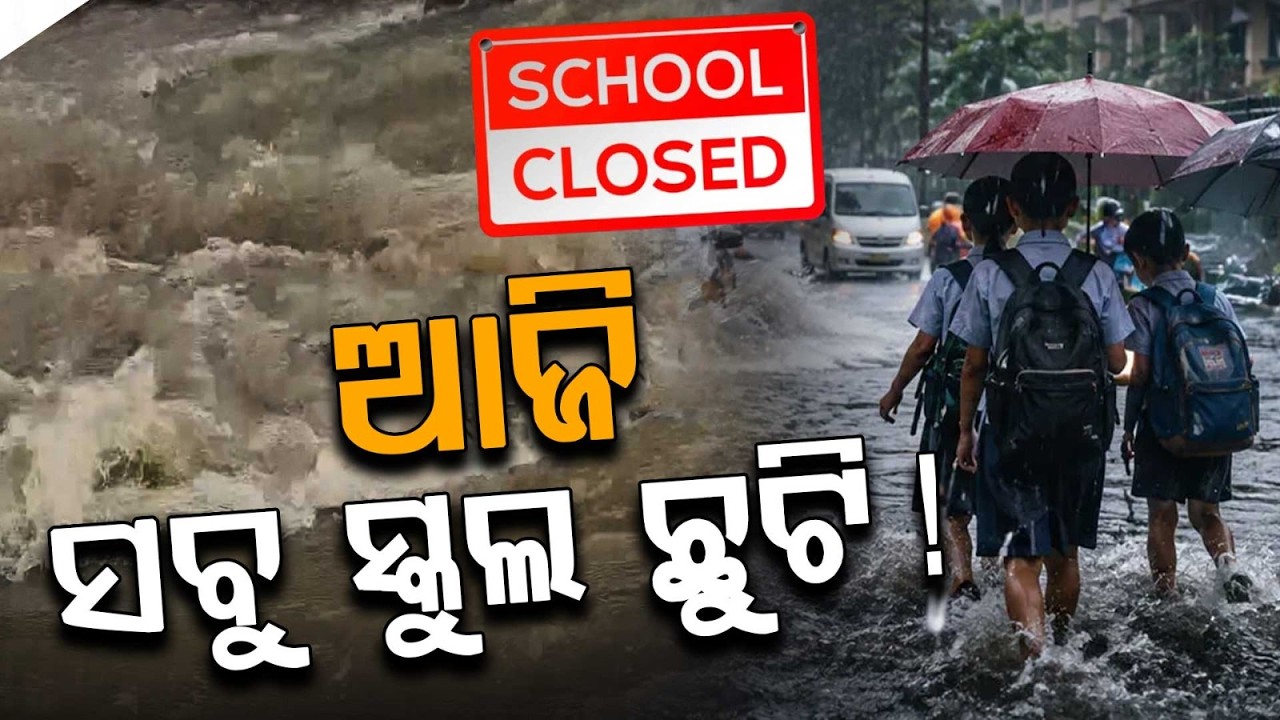 Sundargarh Schools Closed Today Due To Heavy Rainfall | District Administration Order | Argus News