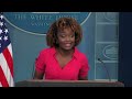 LIVE: White House press briefing with Karine Jean-Pierre, Ian Sams | REUTERS  - 01:07:38 min - News - Video