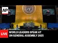 LIVE: Zelenskyy’s speech at UN General Assembly 2025