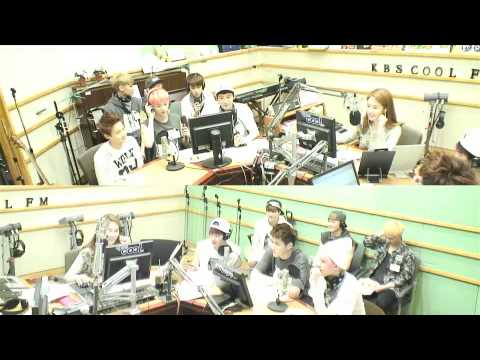 130621 KBS Yoo In Na - D.O, Luhan and Chen singing Open Arms