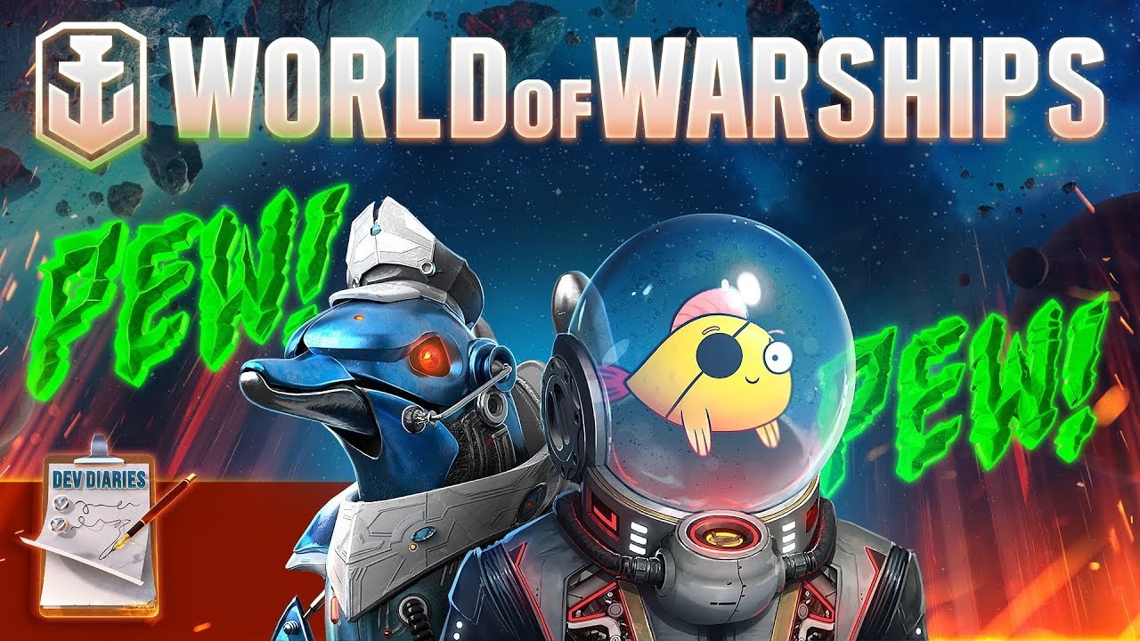 World of Warships launching into space