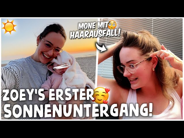 WIR ZEIGEN ZOEY den STRAND!🥹 + MONE mit STARKEM HAARAUSFALL & KOBE mit ADHS Update | kobexmone
