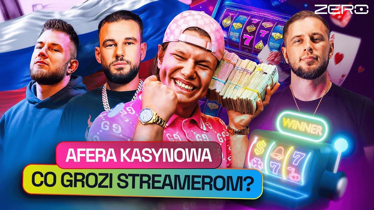 NOWA AFERA HAZARDOWA - RUSKIE KASYNA I UPADLI INFLUENCERZY