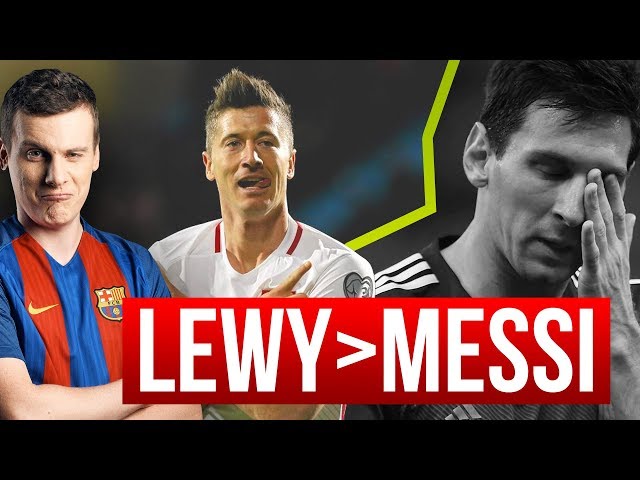 Lewandowski lepszy od Messiego! 10 powodów!