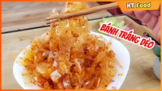 Cách Làm BÁNH TRÁNG TRỘN LONG AN Đặc Sản Miền Tây Càng ăn Càng Thèm - KT Food