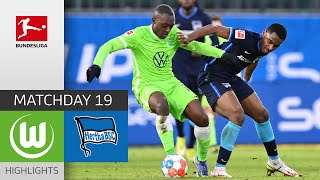 VfL Wolfsburg — Hertha Berlin 0-0 | Highlights | Matchday 19 – Bundesliga 2021/22