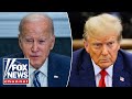 Trump attends NYPD officers wake as Biden fundraises in the same city