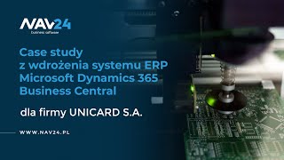  Dynamics 365 Business Central w Unicard S.A.