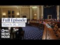PBS News Hour West live episode, March 26, 2025