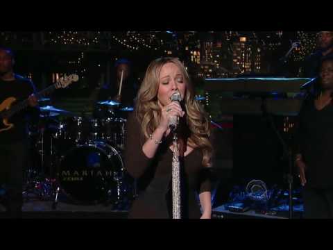 [HD] Mariah Carey - H.A.T.E.U. Live at David Letterman 2009