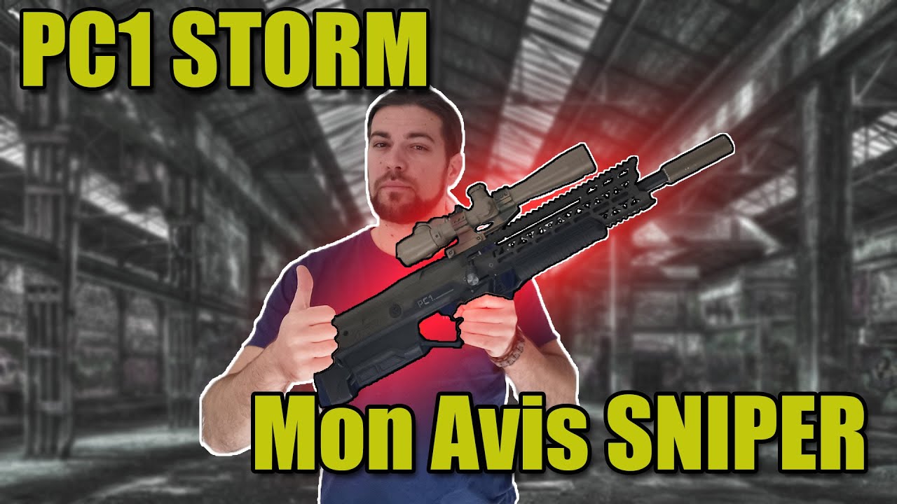 REVIEW PC1 STORM Sniper / Airsoft français