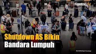 Bandara di AS Terancam Lumpuh Imbas Shutdown yang Tak Kunjung Berakhir