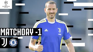 💪? READY TO GO! | Juventus-Chelsea Training and Pre-Match Reaction | UCL Matchday - 1