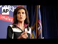 Nikki Haley says the Republican Party is becoming Donald Trumps playpen