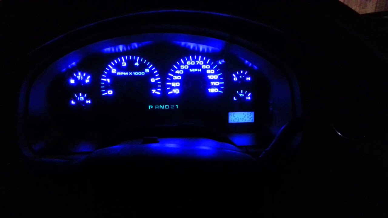 1998 Ford ranger dash light replacement #3