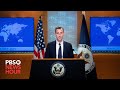 WATCH LIVE: State Department spokesman Ned Price holds news briefing amid Russian attack on Ukraine